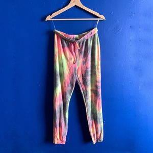 Neon Tie Dye Joggers | Day & Night